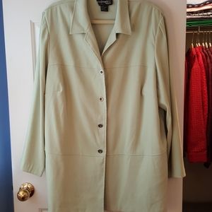 Requirements to X light green jacket